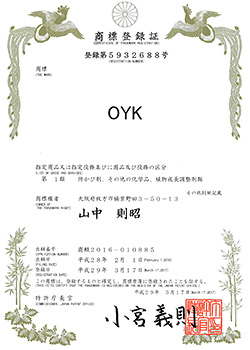 OYK文字商標